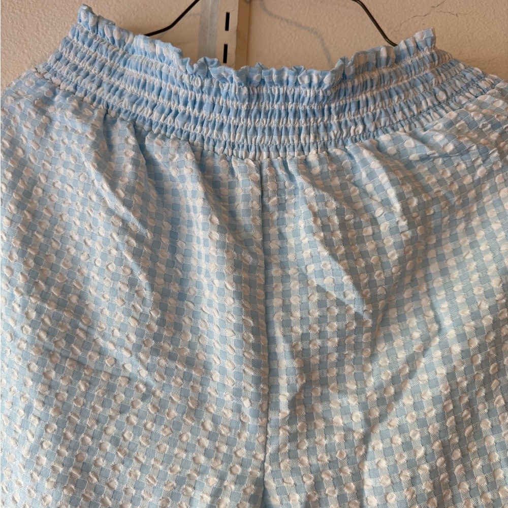 art class Light Blue Off-Shoulder Kids matching set - Picture 5 of 8